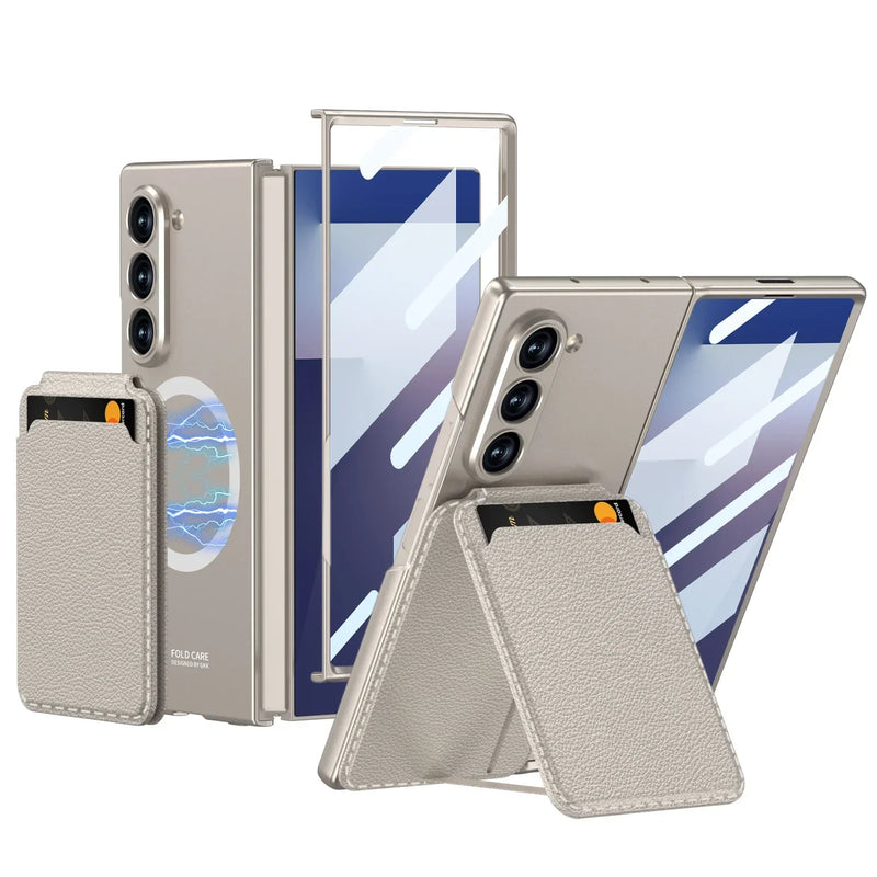 Magnetic Wallet Stand Case for Z Fold Series