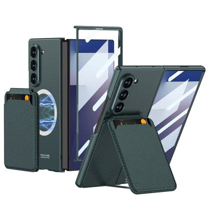 Magnetic Wallet Stand Case for Z Fold Series