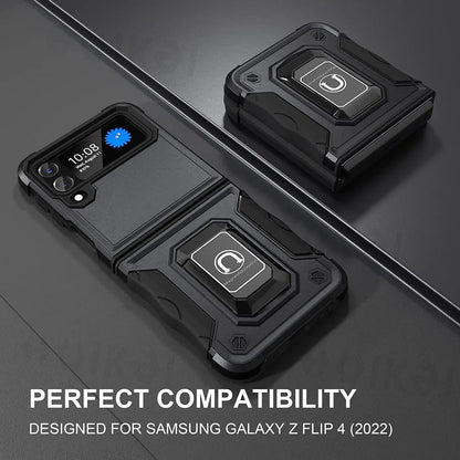 Military-Grade Armor Case for Galaxy Z Flip 3-6