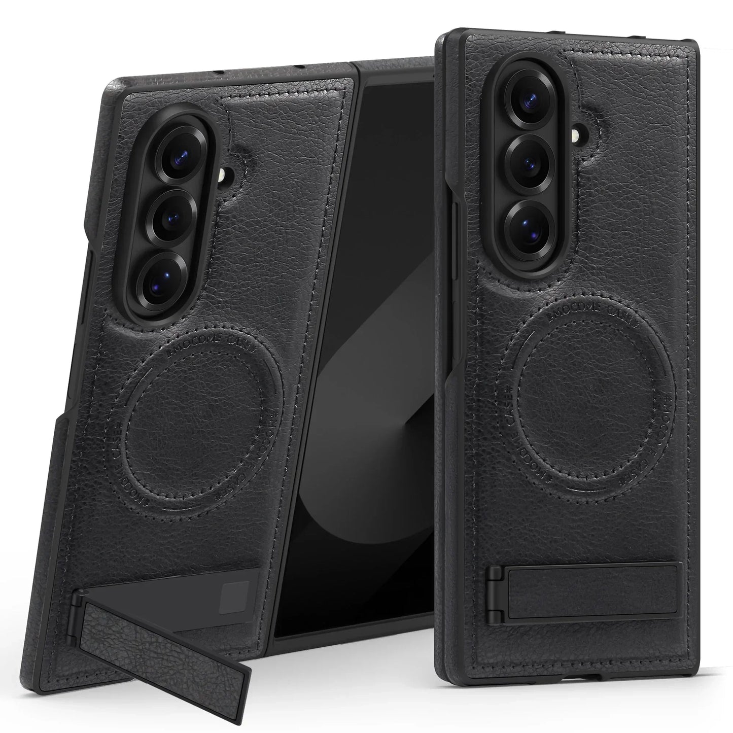 FoldLux Pro – Leather MagSafe Kickstand Case for Galaxy Z Fold