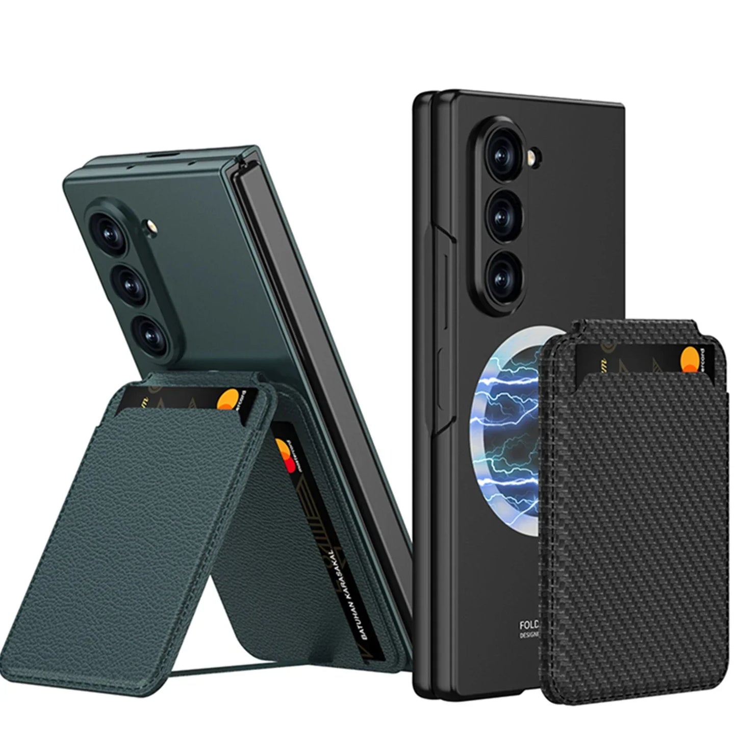 Magnetic Wallet Stand Case for Z Fold Series