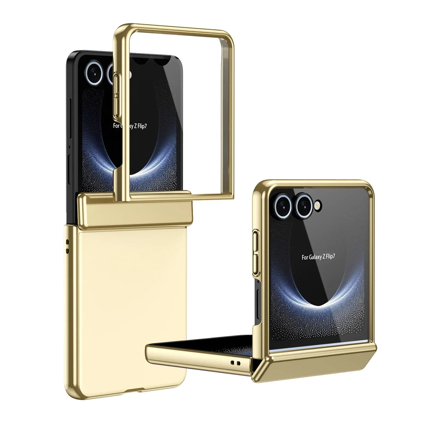 Metal Case with Full Hinge Protection for Galaxy Z Flip Series