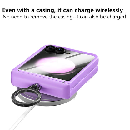 Shockproof Case with Hinge Protection & Ring Stand for Samsung Z Flip 6