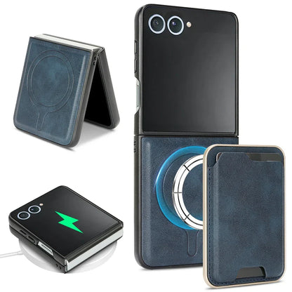 MagSafe Leather Wallet Case for Galaxy Z Flip Series