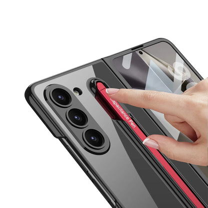 Transparent Case with Screen Protector and Touch Pen for Samsung Z Fold 6