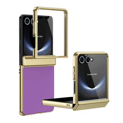 Metal Case with Full Hinge Protection for Galaxy Z Flip Series
