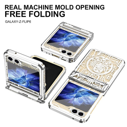 Transparent Shockproof Case For Samsung Z Flip Series