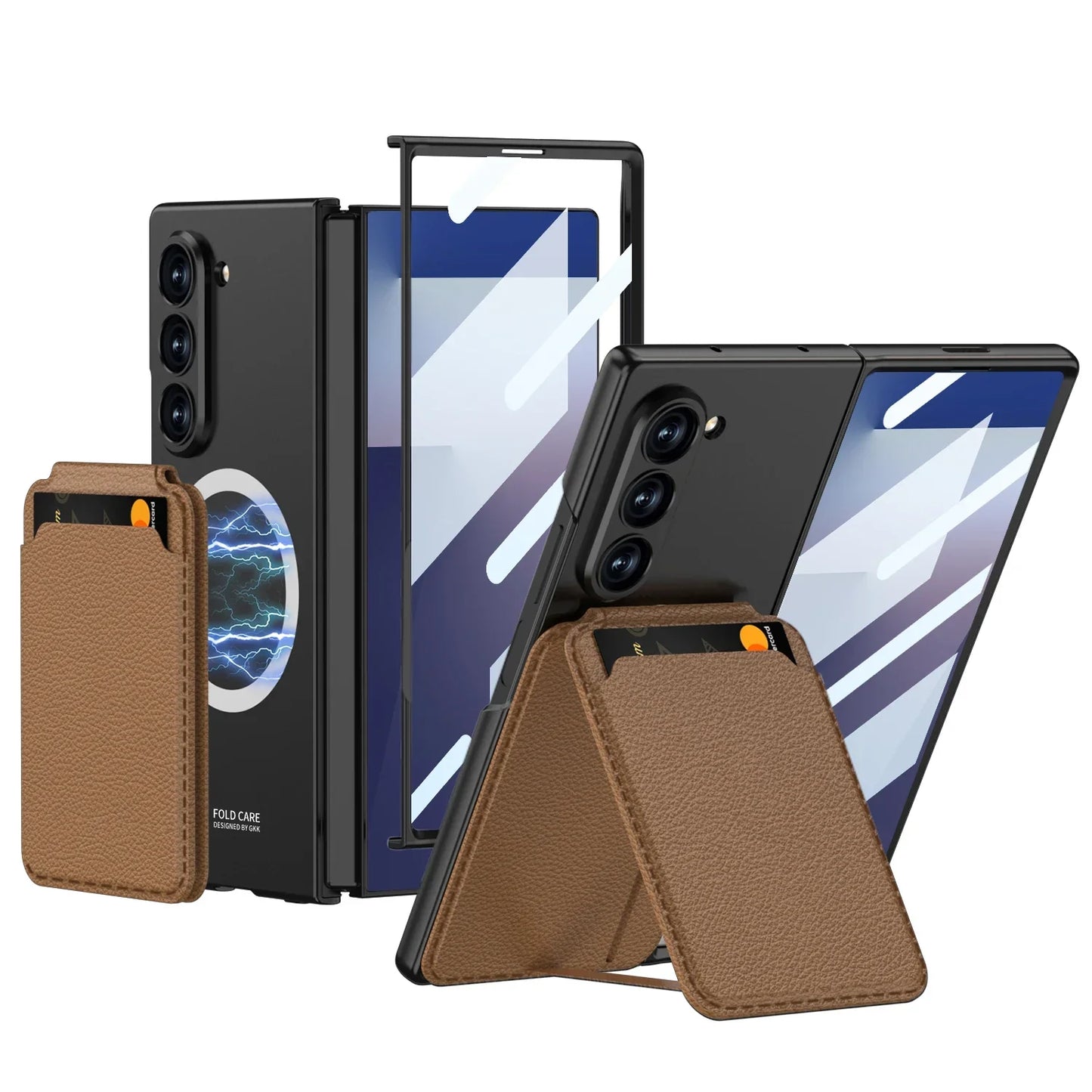 Magnetic Wallet Stand Case for Z Fold Series