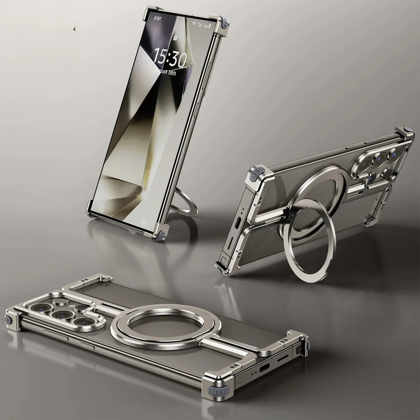 Metal Magsafe Phone Case for Samsung Galaxy S25 & S24 Series