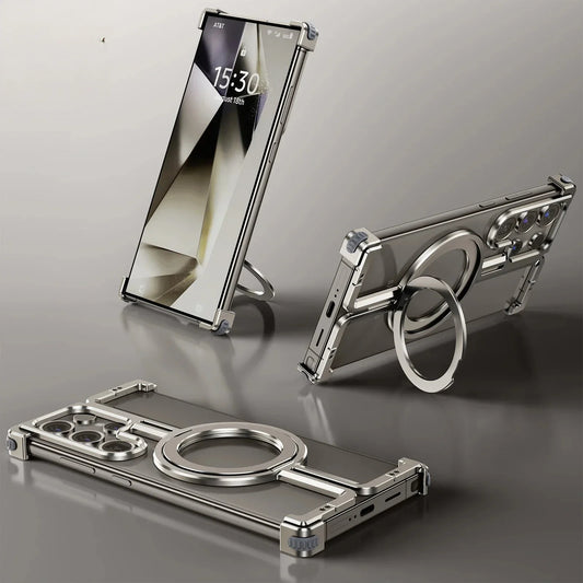 Metal Magsafe Phone Case for Samsung Galaxy S25 & S24 Series