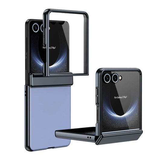 Metal Case with Full Hinge Protection for Galaxy Z Flip Series