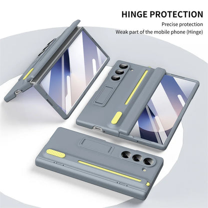 Magnetic Hinge Case with S Pen Slot for Galaxy Z Fold Series