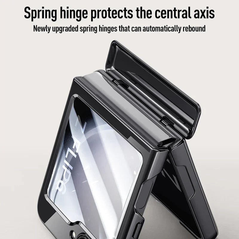 Transparent Electroplated Case for Samsung Z Flip 6