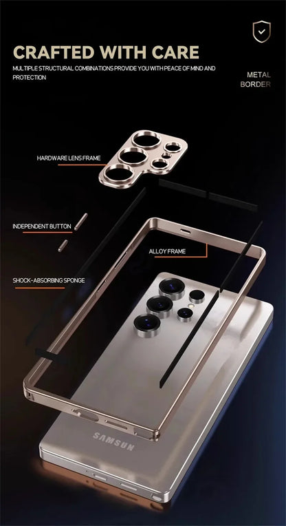 Aluminium Alloy Frame Bumper Case for Samsung Galaxy S Series
