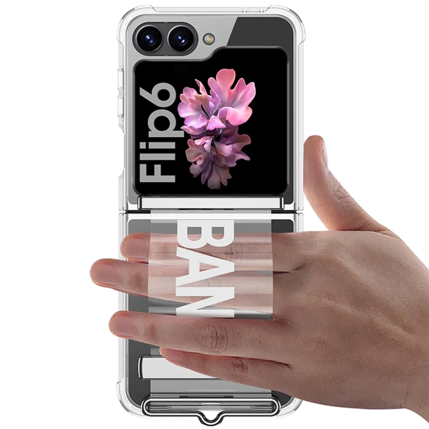 Transparent Shockproof Case for Samsung Z Flip 6