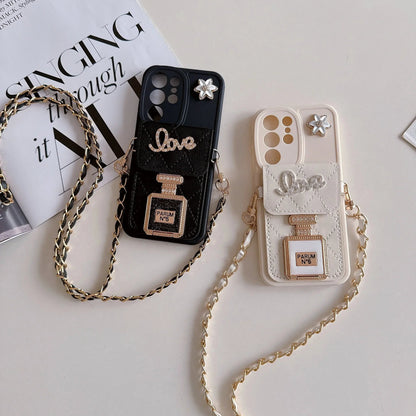 StrapLux Crossbody Wallet Case