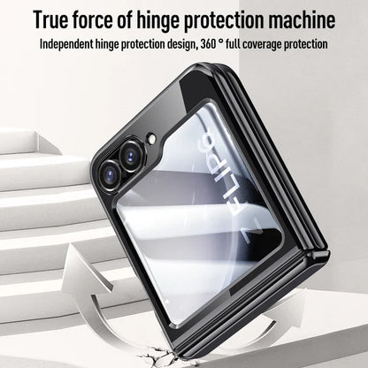 Transparent Electroplated Case for Samsung Z Flip 6