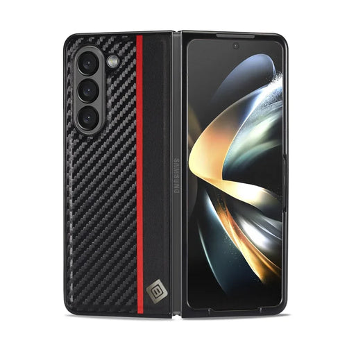 Premium Shockproof Carbon Fiber Texture Case For Samsung Z Fold Series