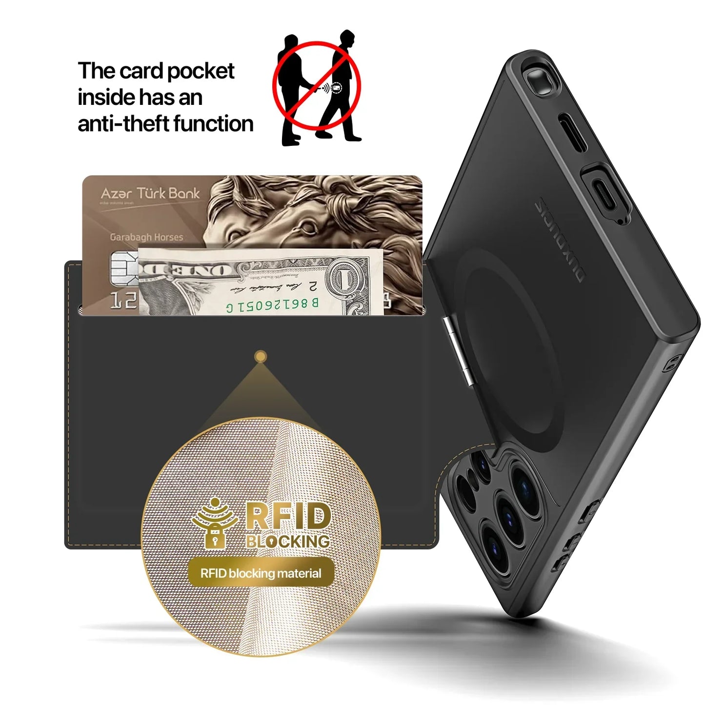 3 in 1 Multifunctional Case for Samsung Galaxy S24 Series - Odin case