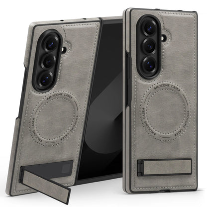 FoldLux Pro – Leather MagSafe Kickstand Case for Galaxy Z Fold