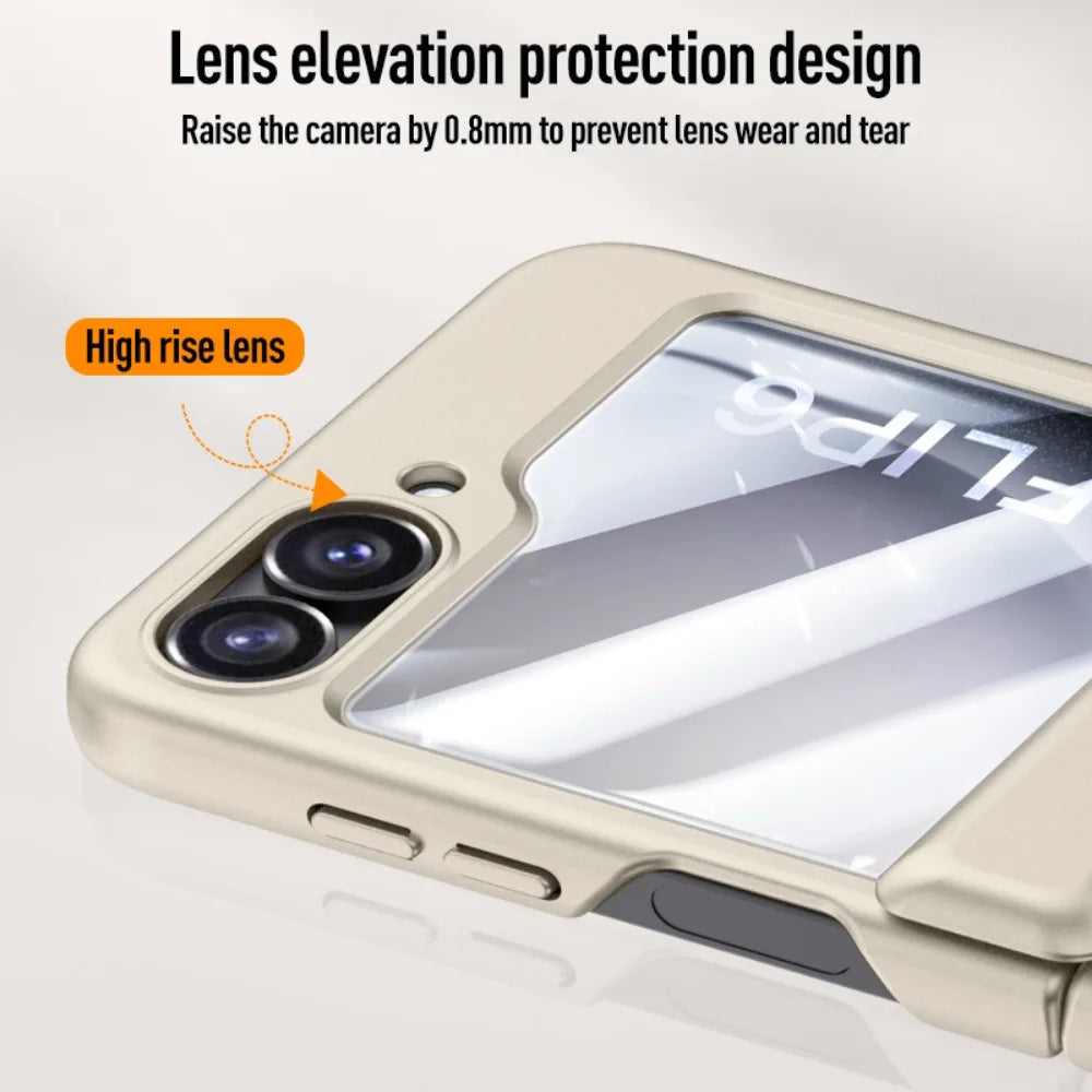 Shockproof Matte Case For Samsung Z Flip 6