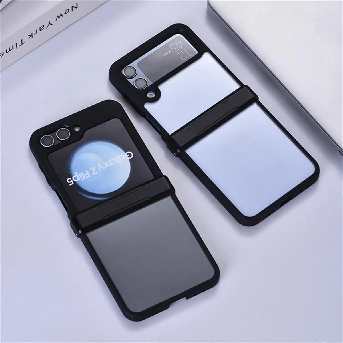 Transparent Matte Case for Samsung Galaxy Z Flip 5