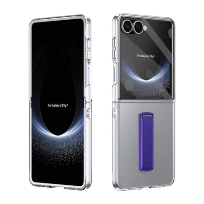 Clear Protective Kickstand Case for Galaxy Z Flip Series