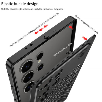 HeatShield Metal Case for Samsung Galaxy S25 and S24 Ultra