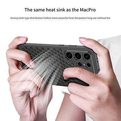 HeatShield Metal Case for Samsung Galaxy S25 and S24 Ultra