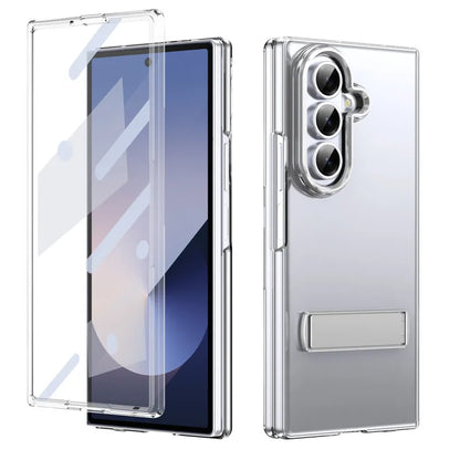 Transparent Kickstand Case for Galaxy Z Fold 7