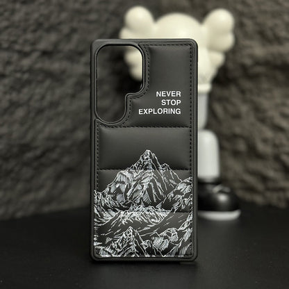 Samsung Galaxy S25 Stylish Puffer Case
