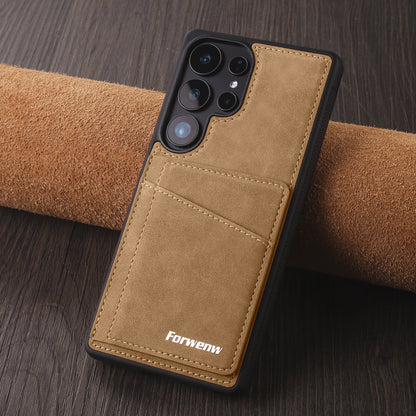 SecureFold Pro – RFID Blocking Leather Wallet Case for Galaxy S Series