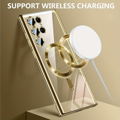 CrystalMag Transparent MagSafe Case for Galaxy S Series