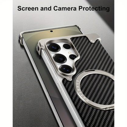 Sleek & Slim Magnetic Stand Case for Samsung Galaxy S25 Ultra