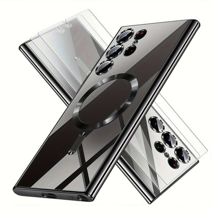 CrystalMag Transparent MagSafe Case for Galaxy S Series