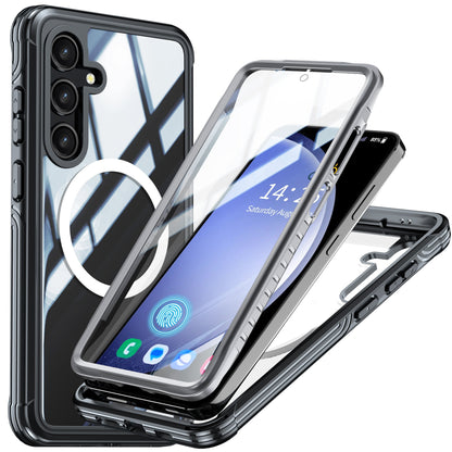 Samsung Galaxy S25 Transparent  Durable MagSafe Case