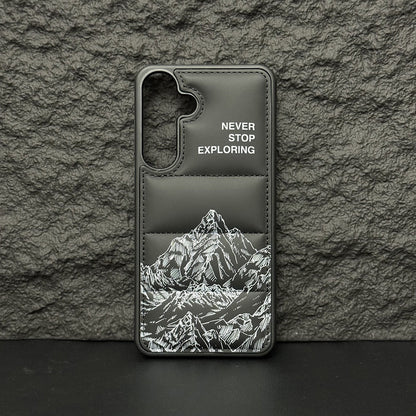 Samsung Galaxy S25 Stylish Puffer Case