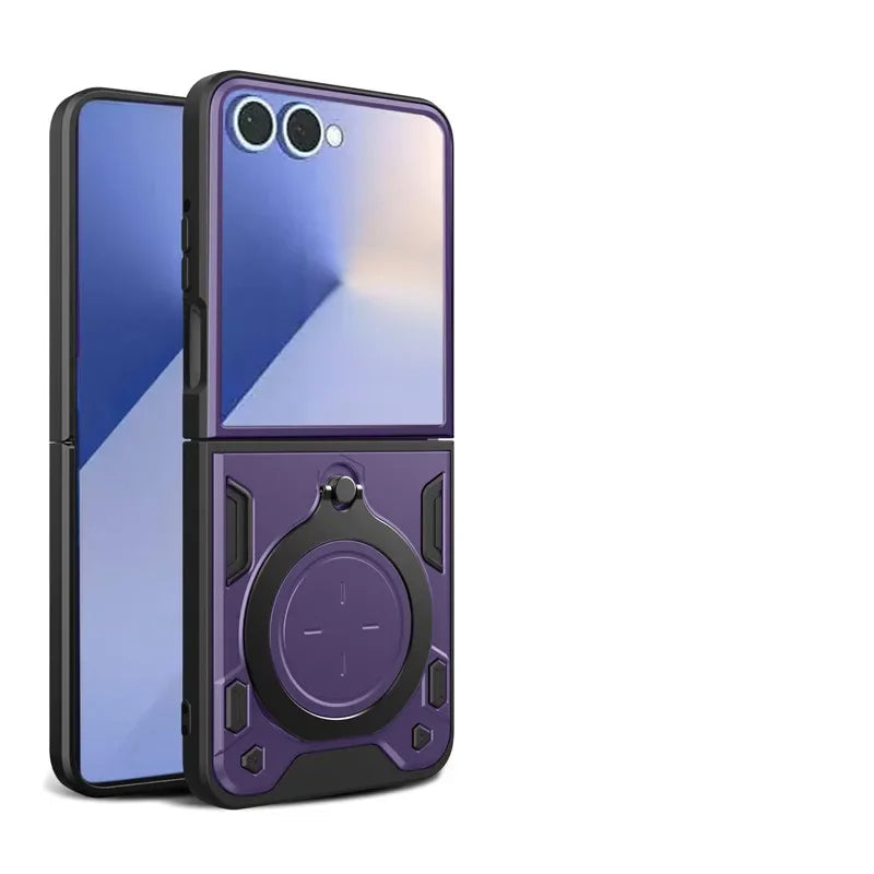 Rugged MagSafe Kickstand Case for Galaxy Z Flip 5/6/7