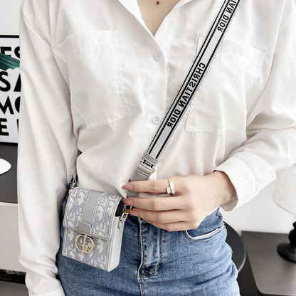 Luxury Crossbody Case with Matching Mini Bag