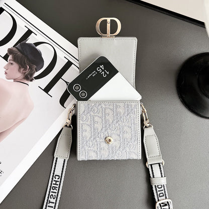 Luxury Crossbody Case with Matching Mini Bag